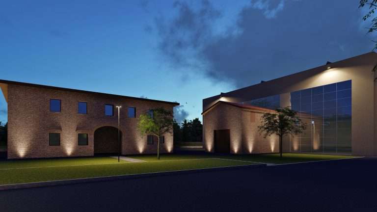 illuminazione edificio