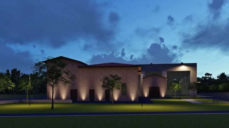 illuminazione edificio