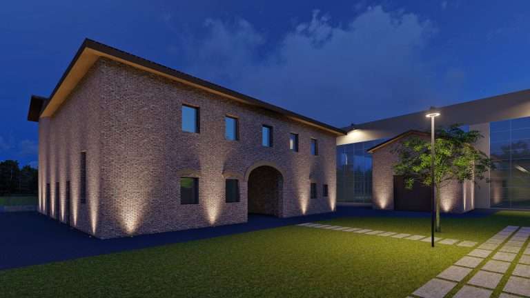 illuminazione edificio