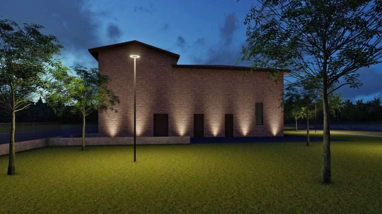 illuminazione edificio