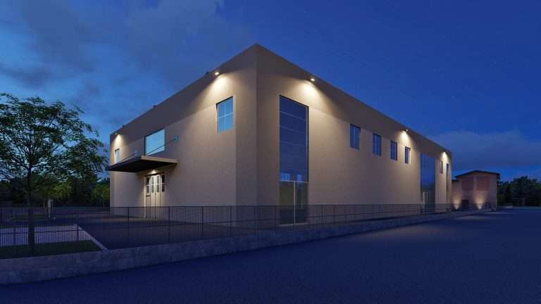 illuminazione edificio