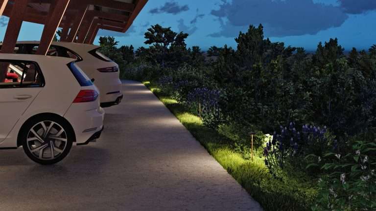 Illuminazione parcheggio