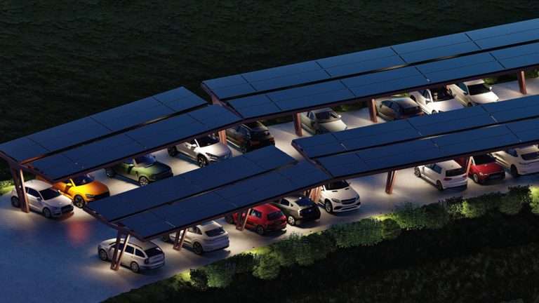 Illuminazione parcheggio