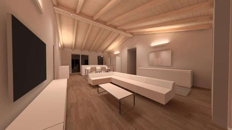 Illuminazione sala
