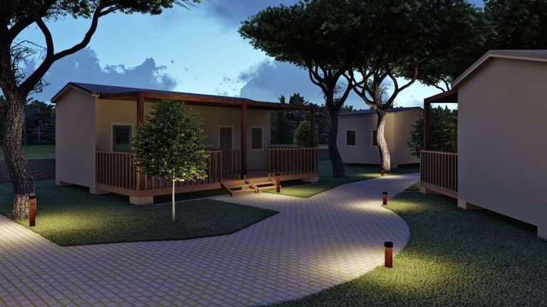 Illuminazione campeggio
