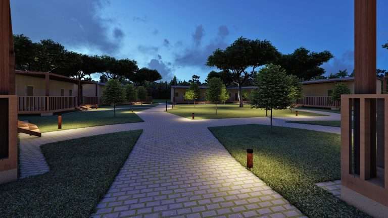 Illuminazione campeggio