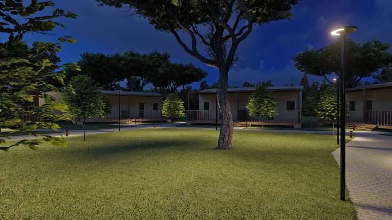 Illuminazione campeggio