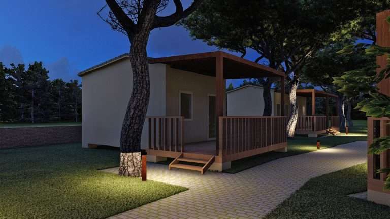 Illuminazione campeggio