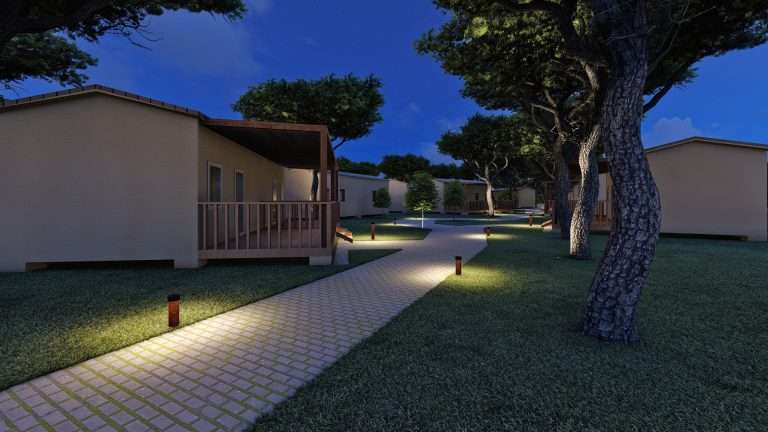 Illuminazione campeggio