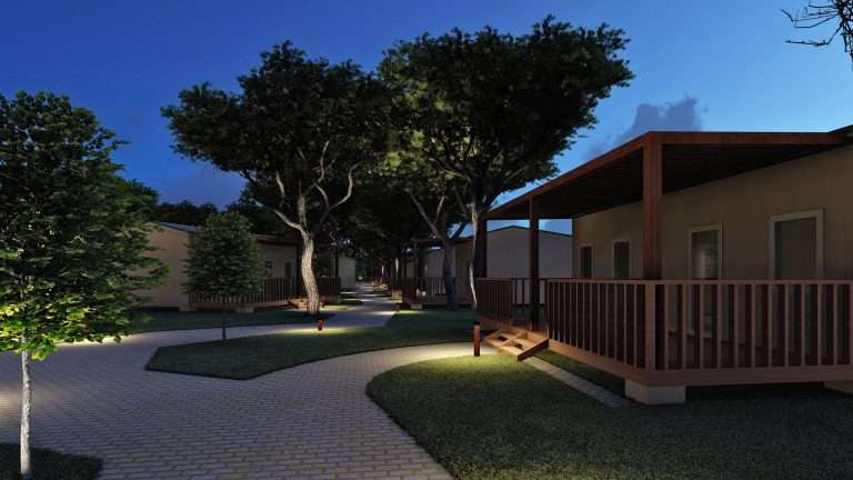 Illuminazione campeggio