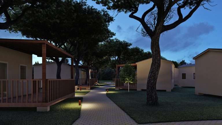 Illuminazione campeggio